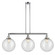 Beacon - 3 Light - 44 inch - Polished Chrome - Stem Hung - Adjustable Island Light (3442|213-PC-G204-12)