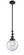 Beacon - 1 Light - 8 inch - Matte Black - Stem Hung - Adjustable Mini Pendant (3442|206-BK-G204-8-LED)
