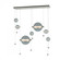 Abacus 7-Light Double Linear LED Pendant (65|139054-LED-STND-85-YL0694)
