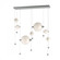 Abacus 7-Light Double Linear LED Pendant (65|139054-LED-STND-82-GG0694)