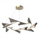 Plume 12-Light LED Pendant (65|135008-LED-STND-84-07)