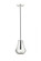 Hartford - 1 Light - 7 inch - Polished Nickel - Cord hung - Mini Pendant (3442|654-1P-PN-7-LED)