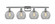 Athens - 4 Light - 38 inch - Polished Chrome - Bath Vanity Light (3442|516-4W-PC-G122-8)