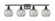 Athens - 4 Light - 38 inch - Oil Rubbed Bronze - Bath Vanity Light (3442|516-4W-OB-G122-8)
