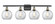 Athens - 4 Light - 38 inch - Black Antique Brass - Bath Vanity Light (3442|516-4W-BAB-G122-8-LED)