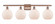 Athens - 4 Light - 38 inch - Antique Copper - Bath Vanity Light (3442|516-4W-AC-G121-8-LED)