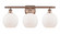 Athens - 3 Light - 28 inch - Antique Copper - Bath Vanity Light (3442|516-3W-AC-G121-8)