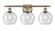Athens - 3 Light - 28 inch - Antique Brass - Bath Vanity Light (3442|516-3W-AB-G124-8)