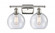 Athens - 2 Light - 18 inch - Polished Nickel - Bath Vanity Light (3442|516-2W-PN-G124-8-LED)