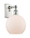 Athens - 1 Light - 8 inch - White Polished Chrome - Sconce (3442|516-1W-WPC-G121-8)