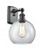 Athens - 1 Light - 8 inch - Matte Black - Sconce (3442|516-1W-BK-G122-8)