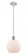 Athens - 1 Light - 8 inch - White Polished Chrome - Mini Pendant (3442|516-1S-WPC-G121-8)