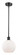Athens - 1 Light - 8 inch - Matte Black - Mini Pendant (3442|516-1S-BK-G121-8)