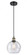 Athens - 1 Light - 8 inch - Black Antique Brass - Cord hung - Mini Pendant (3442|516-1P-BAB-G124-8-LED)
