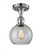 Athens - 1 Light - 8 inch - Polished Chrome - Semi-Flush Mount (3442|516-1C-PC-G122-8)