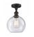 Athens - 1 Light - 8 inch - Oil Rubbed Bronze - Semi-Flush Mount (3442|516-1C-OB-G124-8-LED)