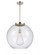Athens - 1 Light - 18 inch - Polished Nickel - Stem Hung - Pendant (3442|221-1S-PN-G122-18)
