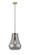 Fairfield - 1 Light - 12 inch - Brushed Brass - Cord hung - Mini Pendant (3442|491-1P-BB-G573-12)