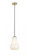 Fairfield - 1 Light - 7 inch - Brushed Brass - Cord hung - Mini Pendant (3442|490-1P-BB-G571-7-LED)