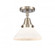 Caden - 1 Light - 8 inch - Brushed Satin Nickel - Semi-Flush Mount (3442|447-1C-SN-G4471)