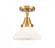 Caden - 1 Light - 8 inch - Satin Gold - Semi-Flush Mount (3442|447-1C-SG-G4471)
