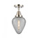Geneseo - 1 Light - 7 inch - Polished Nickel - Semi-Flush Mount (3442|447-1C-PN-G165-LED)