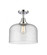 Bell - 1 Light - 12 inch - Polished Chrome - Semi-Flush Mount (3442|447-1C-PC-G74-L)