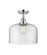 Bell - 1 Light - 12 inch - Polished Chrome - Semi-Flush Mount (3442|447-1C-PC-G72-L)