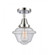 Oxford - 1 Light - 8 inch - Polished Chrome - Semi-Flush Mount (3442|447-1C-PC-G534-LED)