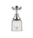 Bell - 1 Light - 5 inch - Polished Chrome - Semi-Flush Mount (3442|447-1C-PC-G52)
