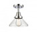 Caden - 1 Light - 8 inch - Polished Chrome - Semi-Flush Mount (3442|447-1C-PC-G4474-LED)