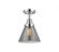 Cone - 1 Light - 8 inch - Polished Chrome - Semi-Flush Mount (3442|447-1C-PC-G43)