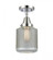Stanton - 1 Light - 6 inch - Polished Chrome - Semi-Flush Mount (3442|447-1C-PC-G262)
