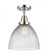 Seneca Falls - 1 Light - 10 inch - Polished Chrome - Semi-Flush Mount (3442|447-1C-PC-G222)