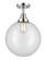 Beacon - 1 Light - 12 inch - Polished Chrome - Semi-Flush Mount (3442|447-1C-PC-G202-12-LED)
