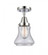Bellmont - 1 Light - 6 inch - Polished Chrome - Semi-Flush Mount (3442|447-1C-PC-G194)