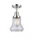 Bellmont - 1 Light - 6 inch - Polished Chrome - Semi-Flush Mount (3442|447-1C-PC-G192)