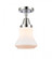 Bellmont - 1 Light - 6 inch - Polished Chrome - Semi-Flush Mount (3442|447-1C-PC-G191)