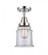 Canton - 1 Light - 6 inch - Polished Chrome - Semi-Flush Mount (3442|447-1C-PC-G182-LED)