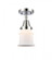 Canton - 1 Light - 6 inch - Polished Chrome - Semi-Flush Mount (3442|447-1C-PC-G181S-LED)