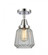 Chatham - 1 Light - 7 inch - Polished Chrome - Semi-Flush Mount (3442|447-1C-PC-G142-LED)