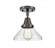Caden - 1 Light - 8 inch - Oil Rubbed Bronze - Semi-Flush Mount (3442|447-1C-OB-G4474-LED)