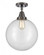 Beacon - 1 Light - 12 inch - Oil Rubbed Bronze - Semi-Flush Mount (3442|447-1C-OB-G202-12-LED)