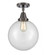 Beacon - 1 Light - 10 inch - Oil Rubbed Bronze - Semi-Flush Mount (3442|447-1C-OB-G202-10-LED)