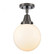 Beacon - 1 Light - 8 inch - Oil Rubbed Bronze - Semi-Flush Mount (3442|447-1C-OB-G201-8-LED)