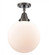 Beacon - 1 Light - 10 inch - Oil Rubbed Bronze - Semi-Flush Mount (3442|447-1C-OB-G201-10)