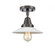Halophane - 1 Light - 9 inch - Oil Rubbed Bronze - Semi-Flush Mount (3442|447-1C-OB-G1-LED)