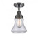 Bellmont - 1 Light - 6 inch - Matte Black - Semi-Flush Mount (3442|447-1C-BK-G192)
