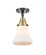Bellmont - 1 Light - 6 inch - Black Antique Brass - Semi-Flush Mount (3442|447-1C-BAB-G191)