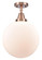 Beacon - 1 Light - 12 inch - Antique Copper - Semi-Flush Mount (3442|447-1C-AC-G201-12)